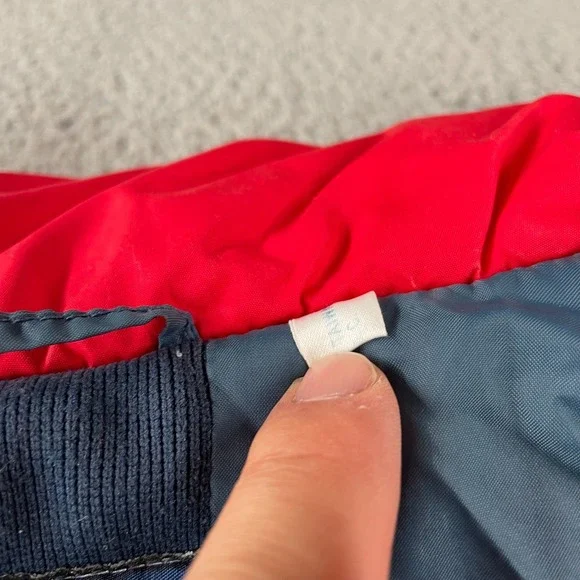 VTG The North Face Quallofil Jacket Puffer Ski Color Block Men L Fit M *Flaws - Picture 8 of 16